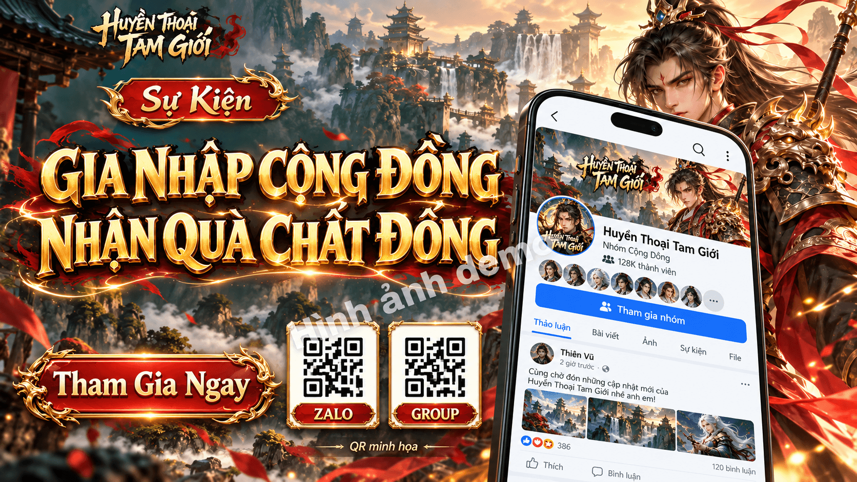 【SỰ KIỆN】 GIA NHẬP CỘNG ĐỒNG – NHẬN NGAY GIFTCODE VIP